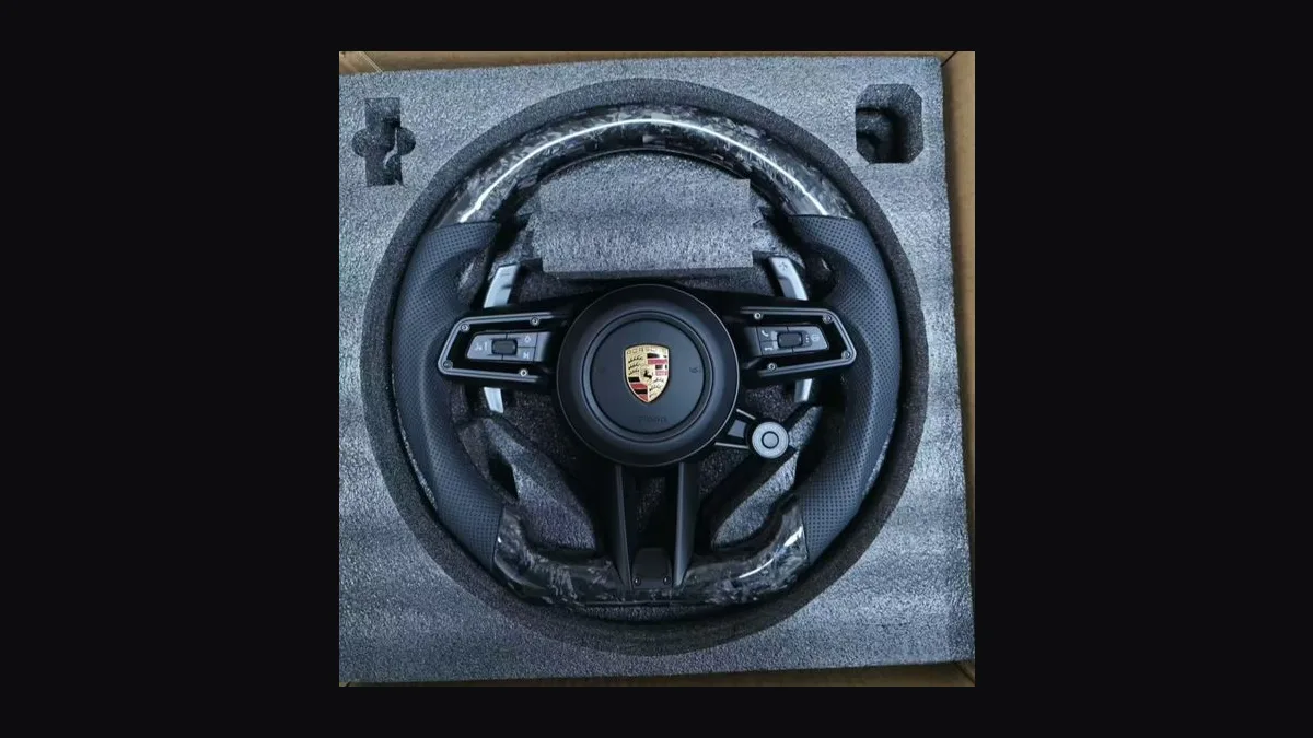 Porsche Panamera Forged Carbon Steering Wheel